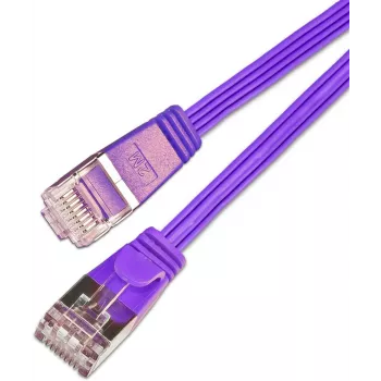 Wirewin SLIM STP tinklo kabelis violetinis 0,1 m Cat6 S/UTP (STP) (PKW-STP-SLIM-KAT6 0.1 VT)