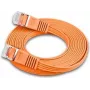 Wirewin Triotronik 0,15 m Cat6 U/FTP tinklo kabelis, RJ-45 – RJ-45, oranžinis PKW-STP-SLIM-KAT6 0.15 OR