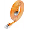 Wirewin Triotronik 0,15 m Cat6 U/FTP tinklo kabelis, RJ-45 – RJ-45, oranžinis PKW-STP-SLIM-KAT6 0.15 OR