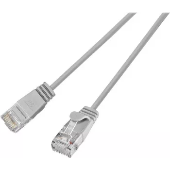 Wirewin Cat.6 Slim-Light tinklo kabelis U/UTP 0,15 m, pilkas (PKW-LIGHT-K6 0.15)