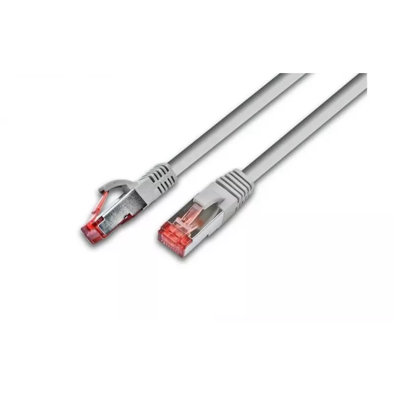 Wirewin Cat.6A S/FTP tinklo kabelis, RJ45, 0,5m, pilkas PKW-PIMF-KAT6A 0.5