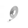 Wirewin Cat 6a U/FTP Slim Ethernet tinklo kabelis, 5m, pilkas, 10Gbps, PoE++ PKW-LIGHT-STP-K6A 5.0