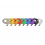 Wirewin Cat6 Slim tinklo kabelis U/FTP plokščias violetinis 15m PKW-STP-SLIM-KAT6 15.0 VT