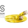 Wirewin Triotronik F/UTP Cat6a tinklo kabelis 0,5m geltonas PKW-LIGHT-STP-K6 0.5 GE