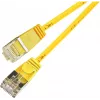 Wirewin Triotronik F/UTP Cat6a Ethernet tinklo kabelis, 1,5 m, RJ-45 vyriškas-vyriškas, geltonas PKW-LIGHT-STP-K6 1.5 GE