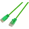 Wirewin SLIM UL6 1 GN - Cat.6 plonas tinklo kabelis, U/UTP, 1,0 m, žalias PKW-LIGHT-K6 1.0 GN