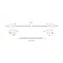 Wirewin Triotronik Cat6 U/UTP tinklo kabelis 0,5 m, pilkas, PKW-TOUGH-K6 0.5