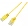 Wirewin SLIM UL6 10 GE - Cat.6 SLIM-Light tinklo kabelis, U/UTP, 10 m, geltonas PKW-LIGHT-K6 10.0 GE