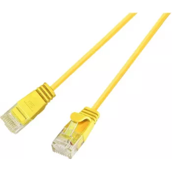 Wirewin SLIM UL6 10 GE - Cat.6 SLIM-Light tinklo kabelis, U/UTP, 10 m, geltonas PKW-LIGHT-K6 10.0 GE