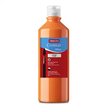 ARISTO Cromar skysti temperos dažai oranžiniai 500 ml, 1 buteliukas (AR30910)