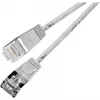Wirewin Triotronik PKW-LIGHT-STP-K6 0.25 Cat6 RJ45 tinklo kabelis, 0,25 m, STP, varis, pilkas