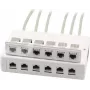 Wirewin 2x 6 prievadų paviršinio montavimo dėžutė Keystone moduliams, pilka, plastikinė Keystone sistema (125460)