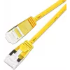 Wirewin SLIM KAT6A 10 Gigabit Light Patch Cable, 0,25m, U/FTP, Ø 3,8mm, geltonas, 50 vnt. paketas (SLIM-LS-K6A 0.25 YE 50)
