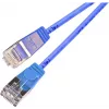 Wirewin SLIM SL6 20 BL - Cat.6 SLIM-Light tinklo kabelis, U/FTP, 20 m, mėlynas PKW-LIGHT-STP-K6 20.0 BL