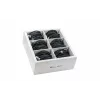 Wirewin SLIM KAT6A 10 Gigabit Light tinklo kabelis, 0,50m, U/FTP, Ø 3,8mm, juodas, 90 vnt. paketas SLIM-LS-K6A 0.5 BK 90