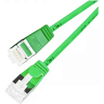 Wirewin PKW-LIGHT-STP-K6A 5.0 GN Cat 6a U/FTP plonas Ethernet tinklo kabelis, žalias, 5 m