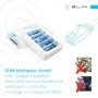Wirewin SLIM-LS-K6A 1.0 WT 90 - Cat6A U/FTP plonas tinklo kabelis, 1,0 m, baltas, 90 vnt. paketas