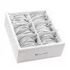Wirewin SLIM-LS-K6A 1.0 WT 90 - Cat6A U/FTP plonas tinklo kabelis, 1,0 m, baltas, 90 vnt. paketas