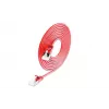 Wirewin Cat6a U/FTP plonas tinklo kabelis 0,25 m raudonas PKW-LIGHT-STP-K6A 0.25 RT