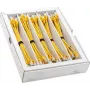 Wirewin SLIM-LS-K6A 0.15 YE 50 Cat6a U/FTP plonas Ethernet tinklo kabelis, 0,15 m, geltonas, 50 vnt. paketas