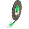 Wirewin SLIM UT6 5 GN - Cat.6 Slim-Tough tinklo kabelis, U/UTP, 5,0 m, žalias PKW-TOUGH-K6 5.0 GN
