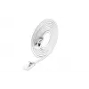 Wirewin Cat 6a U/FTP plonas apvalus tinklo kabelis 7m baltas PKW-LIGHT-STP-K6A 7.0 WS