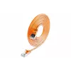 Wirewin SLIM UL6 7,5 m Cat.6 Slim-Light U/UTP tinklo kabelis, oranžinis PKW-LIGHT-K6 7.5 OR