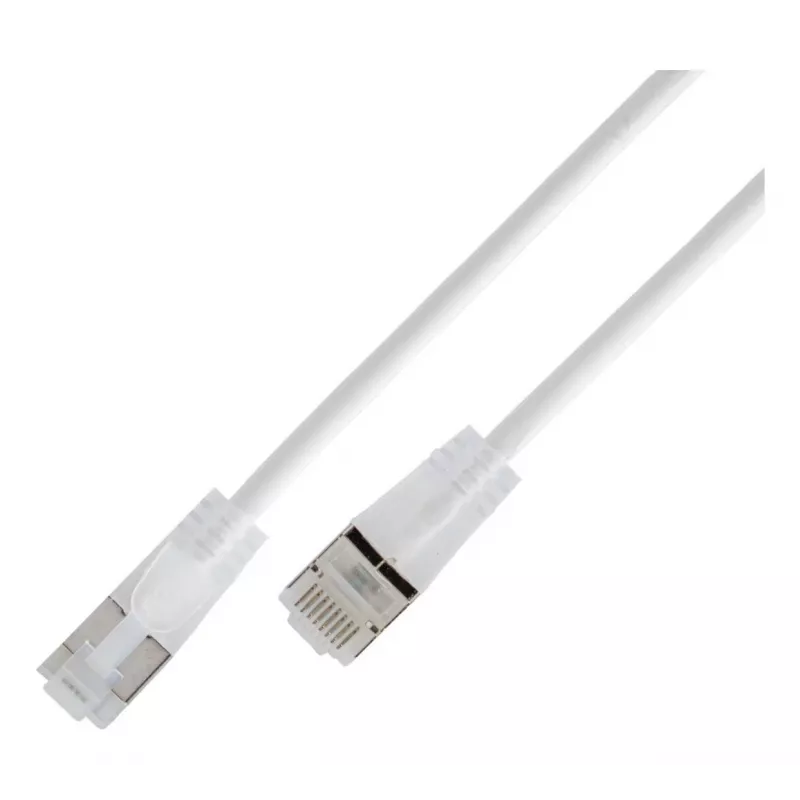 Wirewin SLIM KAT6A 10 Gigabit Light tinklo kabelis, apvalus, U/UTP, Ø 3.6 mm, baltas (SLIM-L-UU-K6A 0.15 WT)