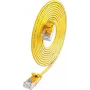 Wirewin Cat6A Slim Ethernet tinklo kabelis, U/UTP, 1m, geltonas, 10Gbps SLIM-L-UU-K6A 1.0 YE