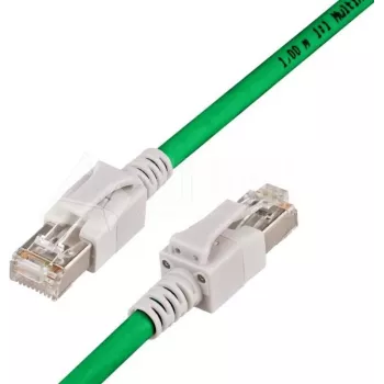 Wirewin PKL-PIMF-KAT6A 1.0 GN Cat6a S/FTP komutacinis kabelis, 1 m, žalias