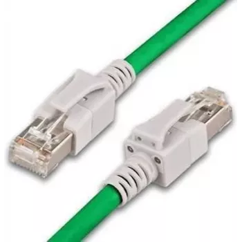 Wirewin PKL-PIMF-KAT6A 1.0 GN Cat6a S/FTP komutacinis kabelis, 1 m, žalias