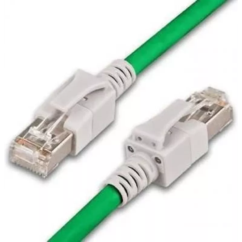 Wirewin PKL-PIMF-KAT6A 1.0 GN Cat6a S/FTP komutacinis kabelis, 1 m, žalias
