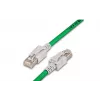 Wirewin PKL-PIMF-KAT6A 1.0 GN Cat6a S/FTP komutacinis kabelis, 1 m, žalias