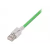 Wirewin PKL-PIMF-KAT6A 1.0 GN Cat6a S/FTP komutacinis kabelis, 1 m, žalias