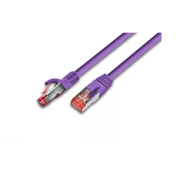 Wirewin PKW-PIMF-KAT6A 7.5 VI Cat6a S/FTP tinklo pataisos kabelis, 7,5 m, violetinės spalvos