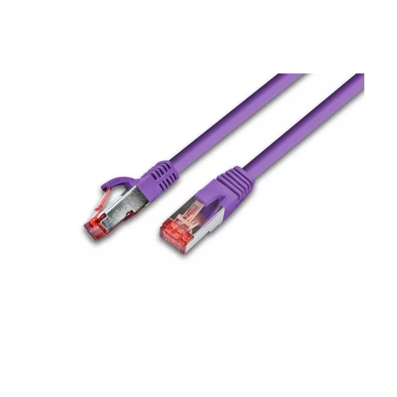 Wirewin PKW-PIMF-KAT6A 7.5 VI Cat6a S/FTP tinklo pataisos kabelis, 7,5 m, violetinės spalvos
