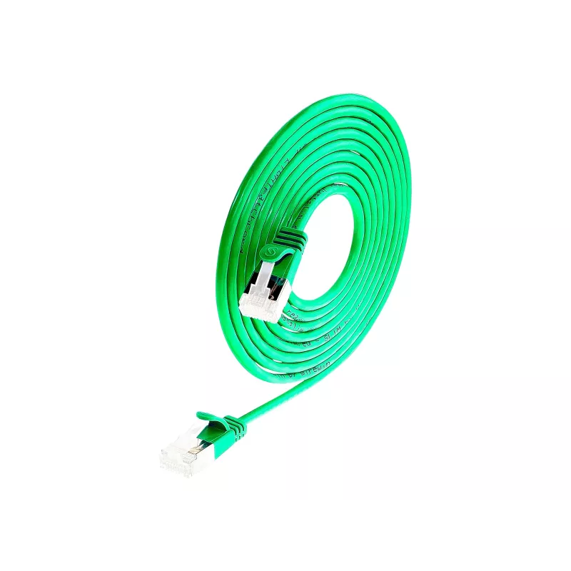 Wirewin Cat 6a U/FTP plonas Ethernet tinklo kabelis, 0,25 m, žalias PKW-LIGHT-STP-K6A 0.25 GN