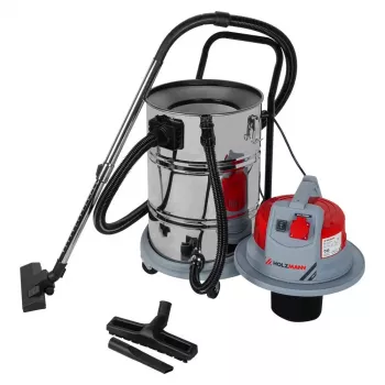 Holzmann NTS60L 230V šlapio ir sauso siurbimo dulkių siurblys 1400 W 60 L nerūdijančio plieno
