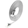 Wirewin Lightpatch Cable Round U/FTP Cat 6a pilkas 0,1m plonas lankstus PoE PKW-LIGHT-STP-K6A 0.1