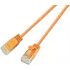 Wirewin SLIM CAT6A 10 Gigabit šviesus tinklo kabelis apvalus, U/UTP, Ø 3.6 mm, oranžinis (SLIM-L-UU-K6A 5.0 OR)