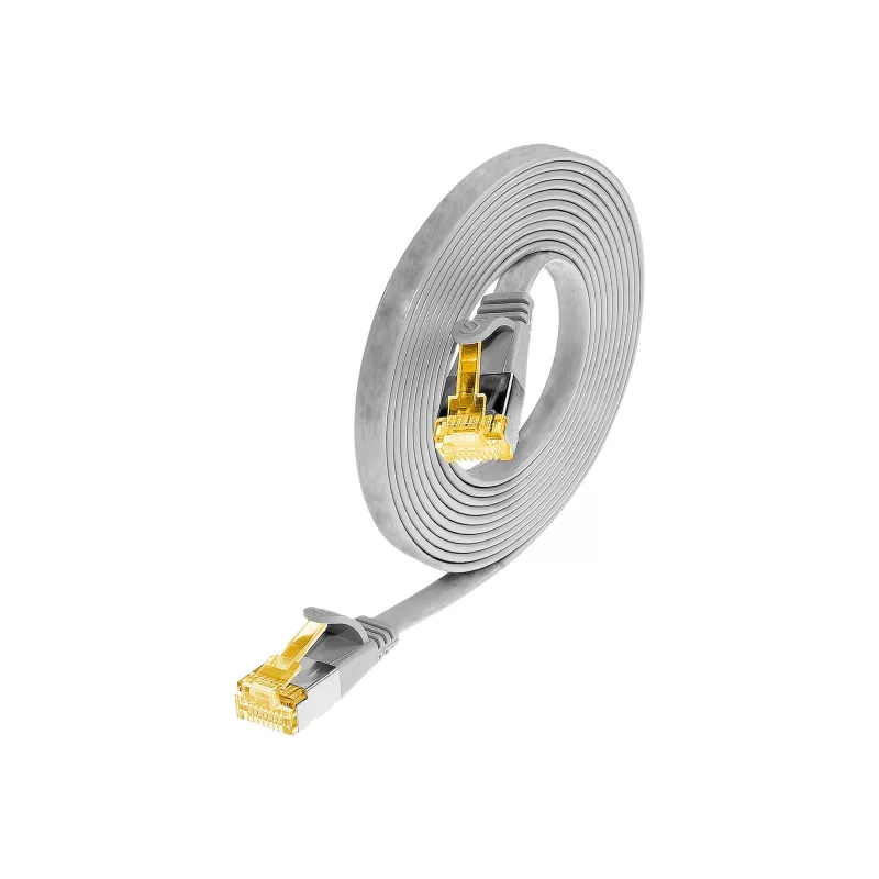 Wirewin Cat6a U/FTP plonas Ethernet tinklo kabelis, RJ-45, 2 m, pilkas PKW-STP-SLIM-K6A 2.0