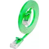 Wirewin Cat.6 U/UTP Slim tinklo pataisos kabelis, 0,15 m, žalias PKW-SLIM-KAT6 0.15 GN