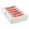 Wirewin SLIM-LS-K6A 0,1 RD 50 Cat6a U/FTP plonas Ethernet tinklo kabelis, 0,1 m, raudonas, 50 vnt. paketas