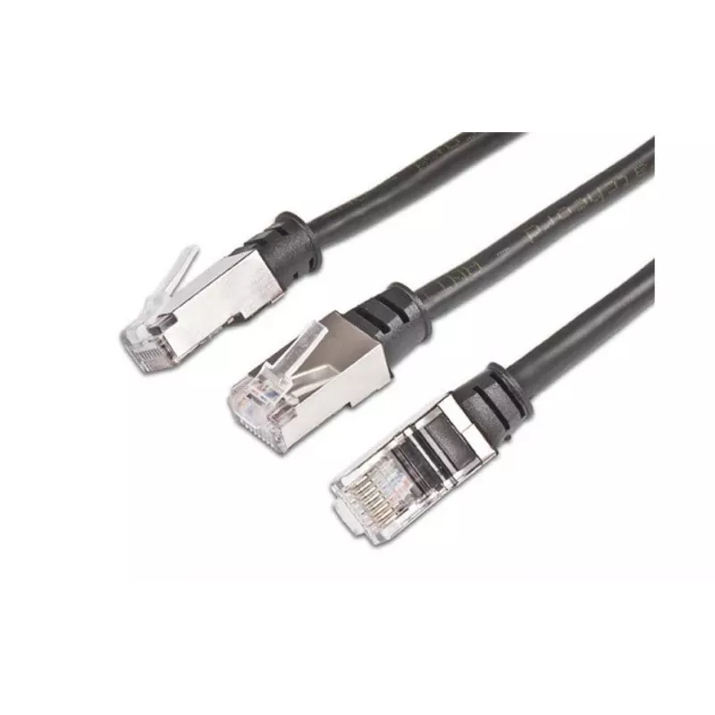 Wirewin PKW-OUT-K5E 30,0 tinklo kabelis, juodas, 30 m, Cat5e U/FTP (STP)