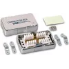 Wirewin CB KAT6 STP ekranuota tinklo rozetė, 2x RJ45, paviršinio montavimo, pilka