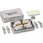 Wirewin CB KAT6 STP ekranuota tinklo rozetė, 2x RJ45, paviršinio montavimo, pilka