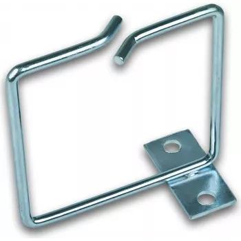 Wirewin Metalinis kabelių tvarkymo žiedas 80x80mm, tvirtinimas kairėje, juodas KFH 80X80 LF/FG
