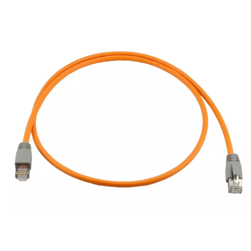 Wirewin Industrial CAT6A S/FTP tinklo kabelis, PUR apvalkalas, anti-UV, oranžinis, 3,0 m PKW-I0-SF-K6A-PUR 3.0 OR