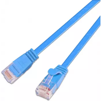 Wirewin SLIM S6 15 BL - Cat.6 SLIM tinklo kabelis, STP (PIMF), 15 m, mėlynas PKW-STP-SLIM-KAT6 15.0 BL