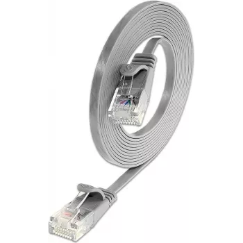 Wirewin Cat.6 U/UTP plonas Ethernet tinklo kabelis, 0,75 m, pilkas PKW-SLIM-KAT6 0.75